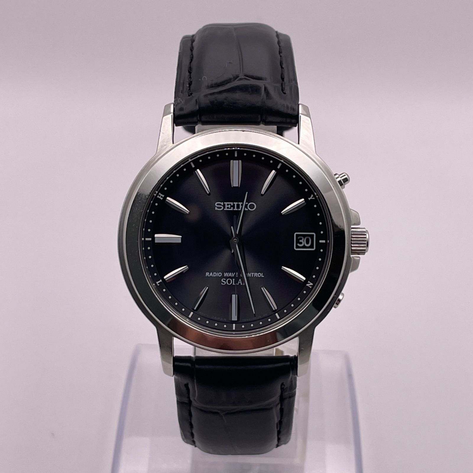 T527）良品 正常稼動 SEIKO セイコー 電波ソーラー SELECTION 