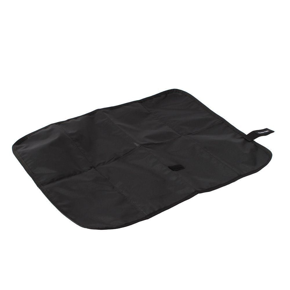 ハンナフラ Hanna Hula おむつ替えシート ブラック 無地