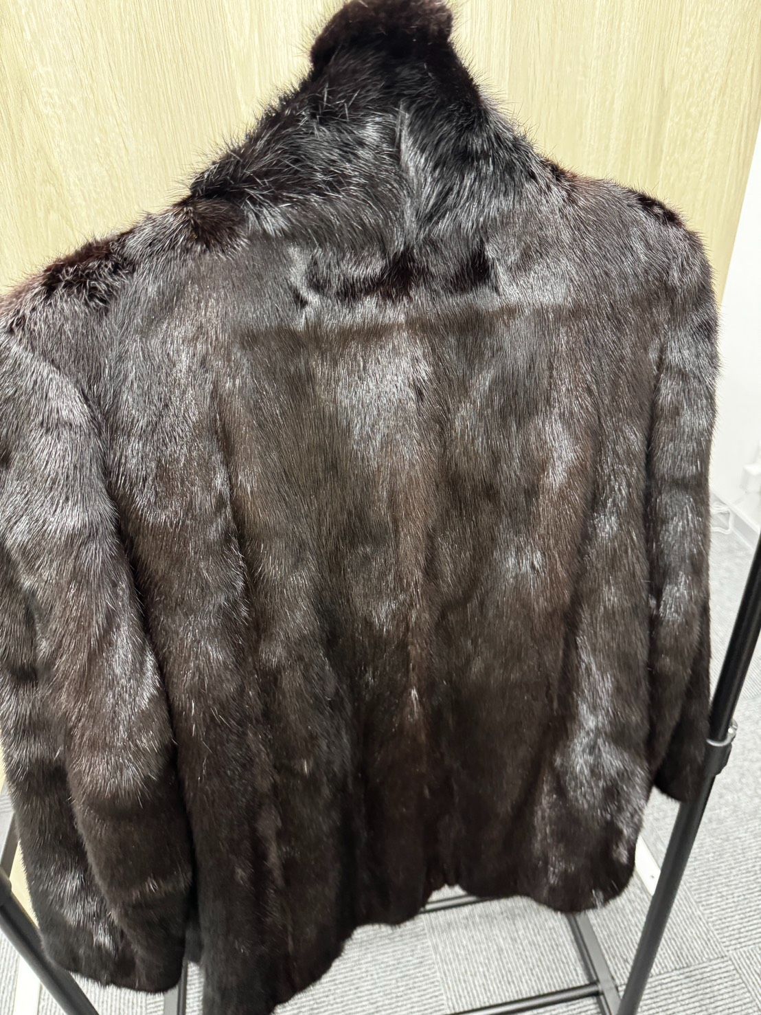 SAFURAN サフラン ファーコート ブラック