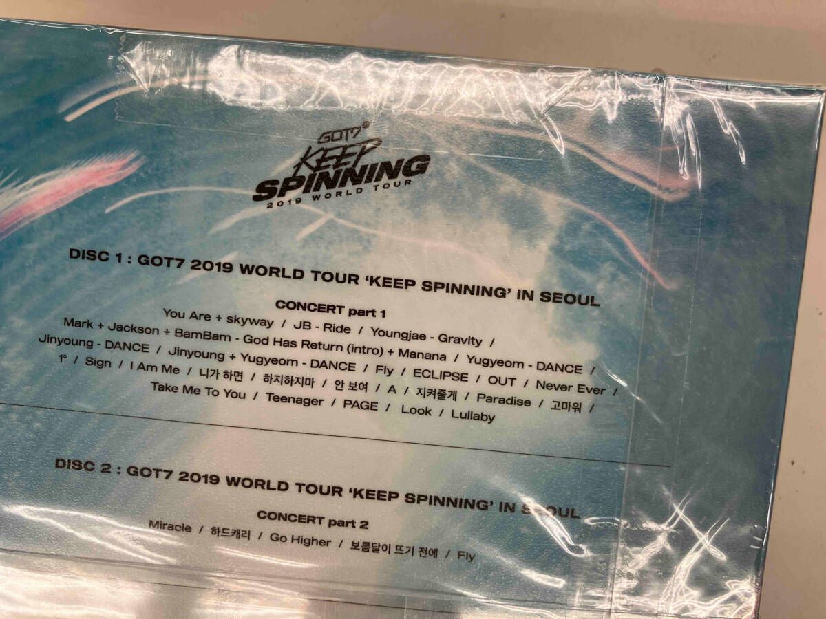 DVD 【輸入版】GOT7 2019 World Tour [Keep Spinning] In Seoul