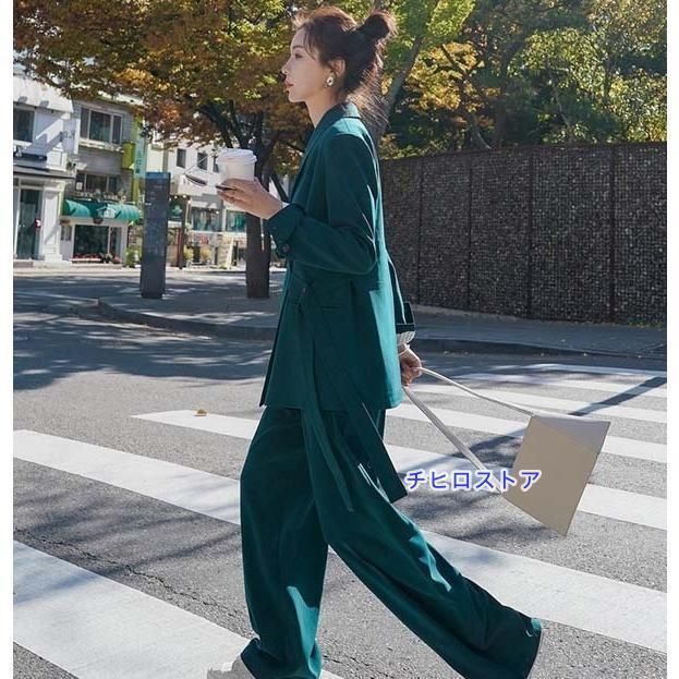 全品無料。 スーツ パンツスーツ セットアップ フォーマル レディース 面接 仕事 結婚式 手作りの