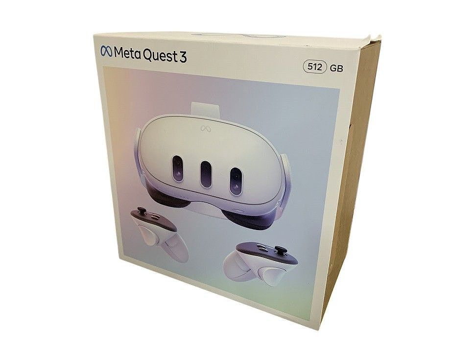 未開封 Meta Quest 3 メタクエスト VRヘッドセット 512GB AMK606426相