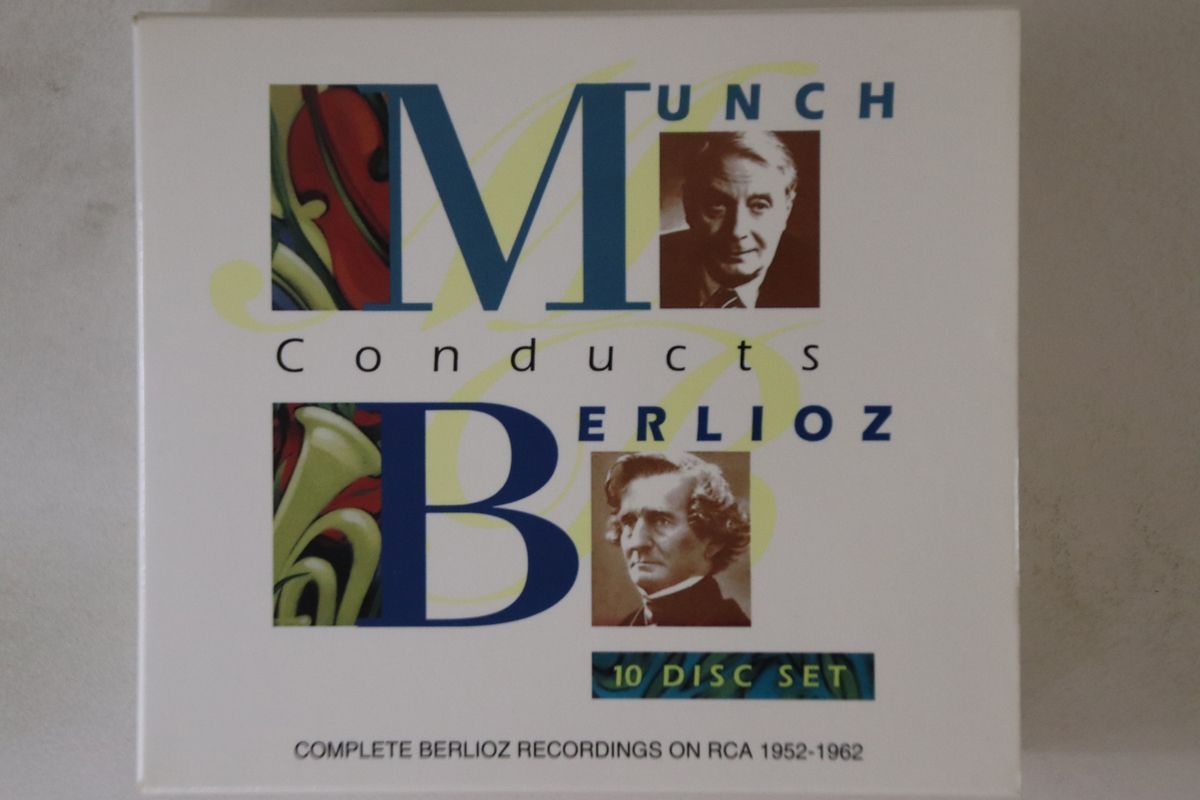 クラシック 10discs CD Munch Berlioz Munch Berlioz Conducts BVCC813847 VICTOR /01100 10discs CD Munch Berlioz Munch Berlioz Conducts BVCC813847