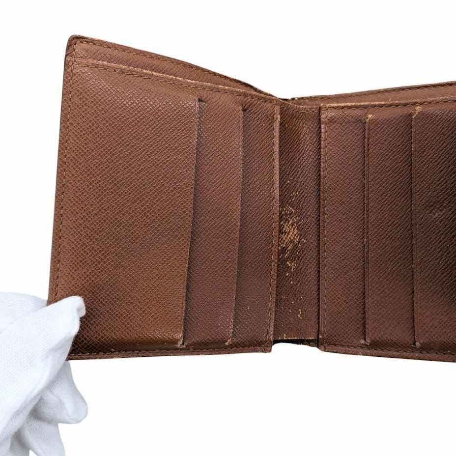 LOUIS VUITTON ルイヴィトン Wホック財布 廃盤レア レディース