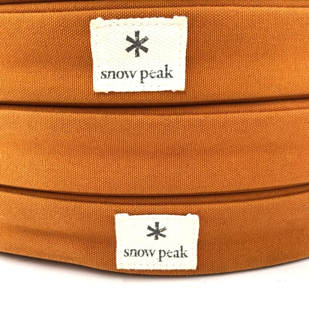 スノーピーク ラウンジクッション オレンジ snow peak クッション
