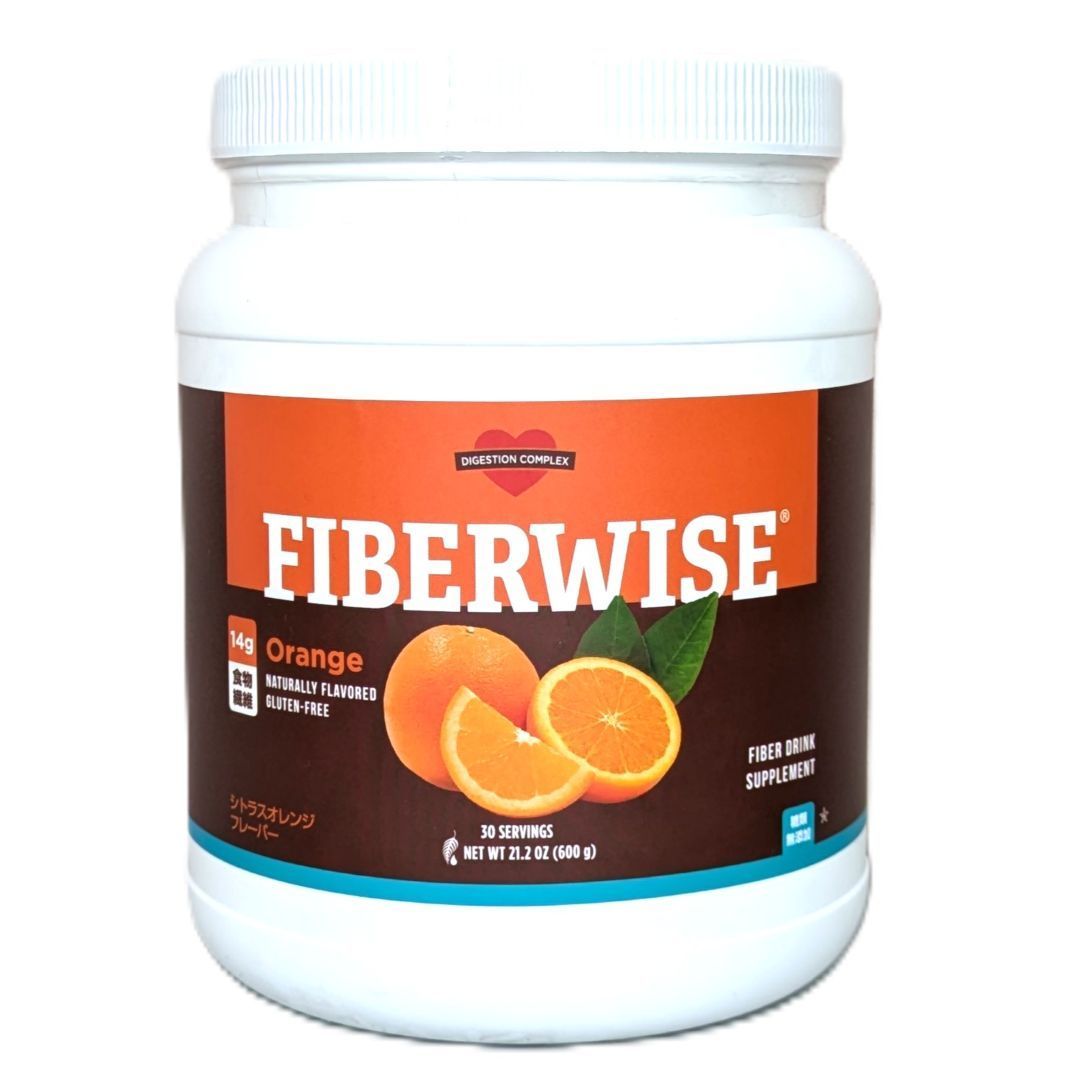 2個セット メラルーカ ファイバーワイズ シトラスオレンジ フレーバー 糖類無添加 糖類オフ 600g 食物繊維 サイリウムハスク 製品番号 60140