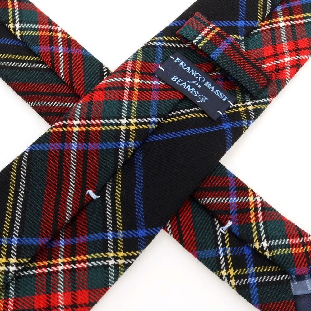 中古】フランコバッシ FRANCO BASSI BEAMS F別注 ウール チェック柄