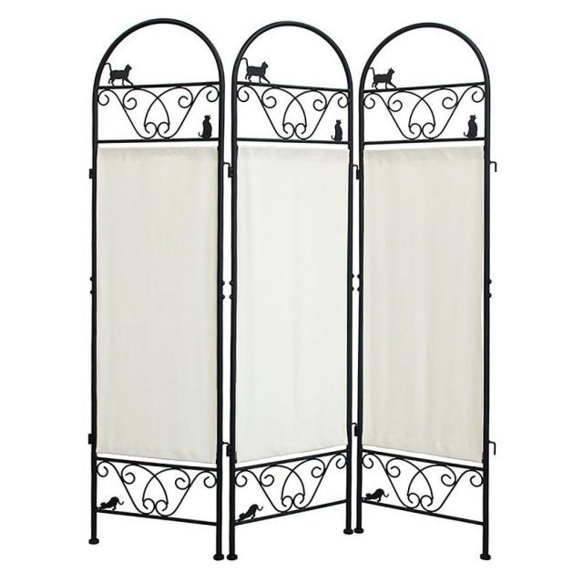 宮武製作所 猫のパーテーション３連 SK-2828 新生活 インテリア 家具 おしゃれ デザイン