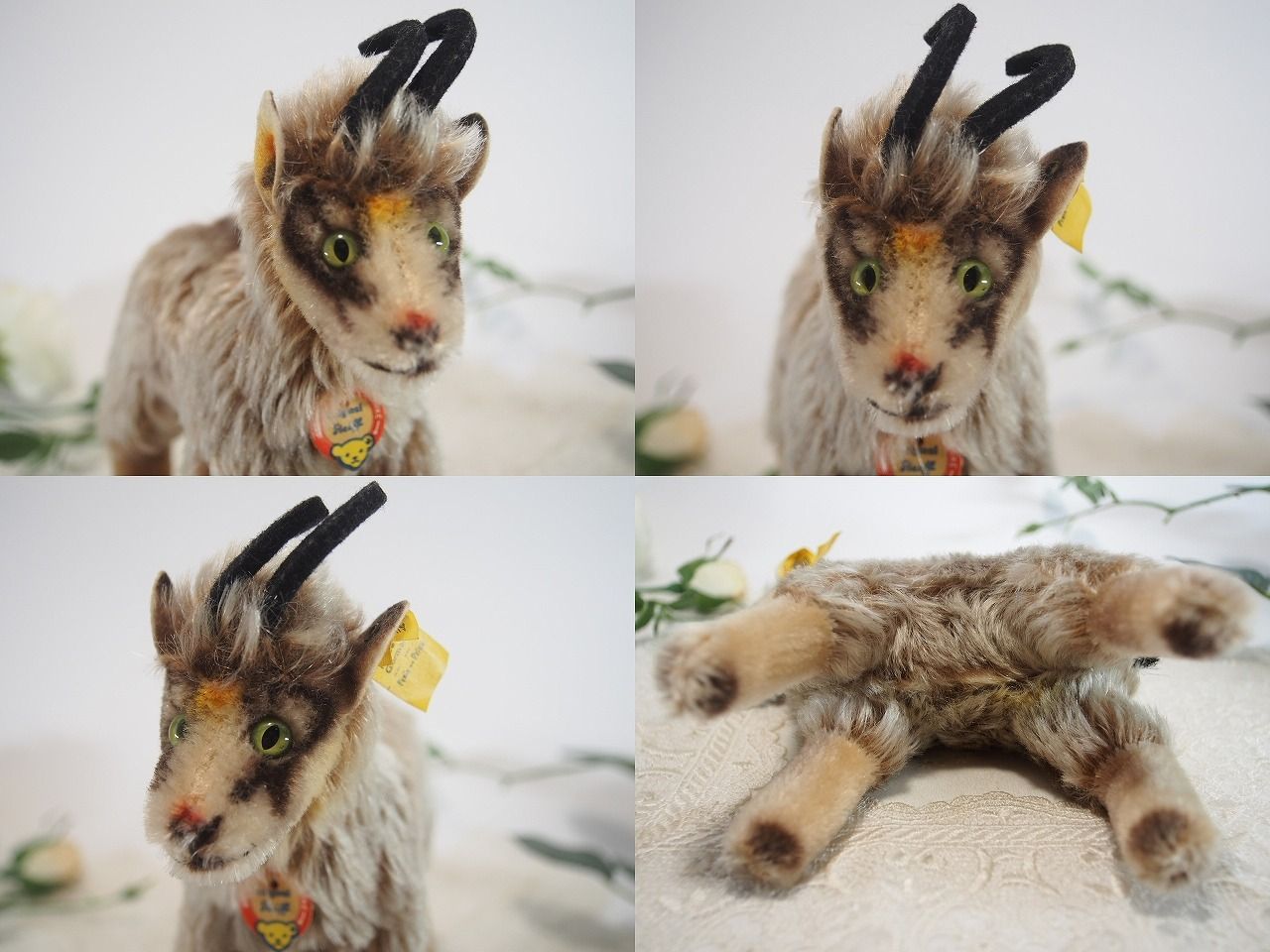 送料無料★シュタイフ★Chamois Buck オールID完品★シャモア/アルプスカモシカ★Steiff