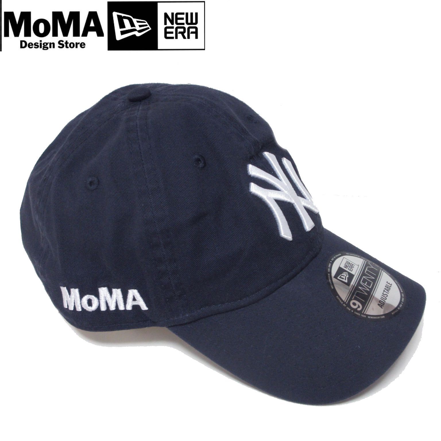 MoMA ニューヨーク・ヤンキース コラボキャップ 9TWENTY ネイビー色 期間限定ポイント5倍キャンペーン中!!] 新品 ニューエラ NEW ERA x