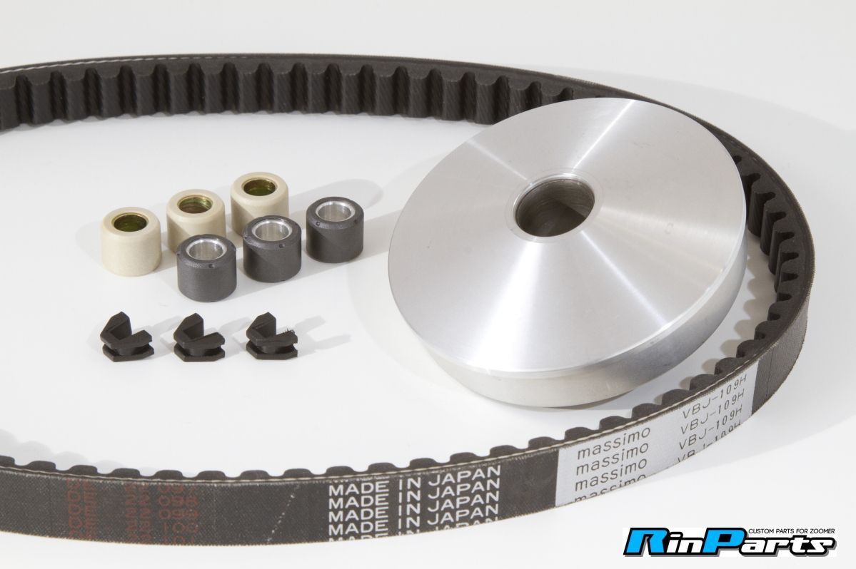 リンパーツ公式 み ズーマー Fi用 ハイスピードプーリー First stage KIT 宅配便コンパクトで発送