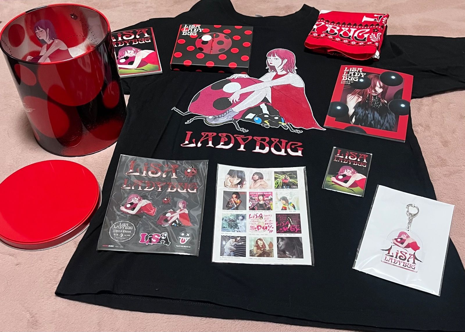 LiSA LADYBUG 完全数量生産限定盤 CD Blu-ray 特典グッズ