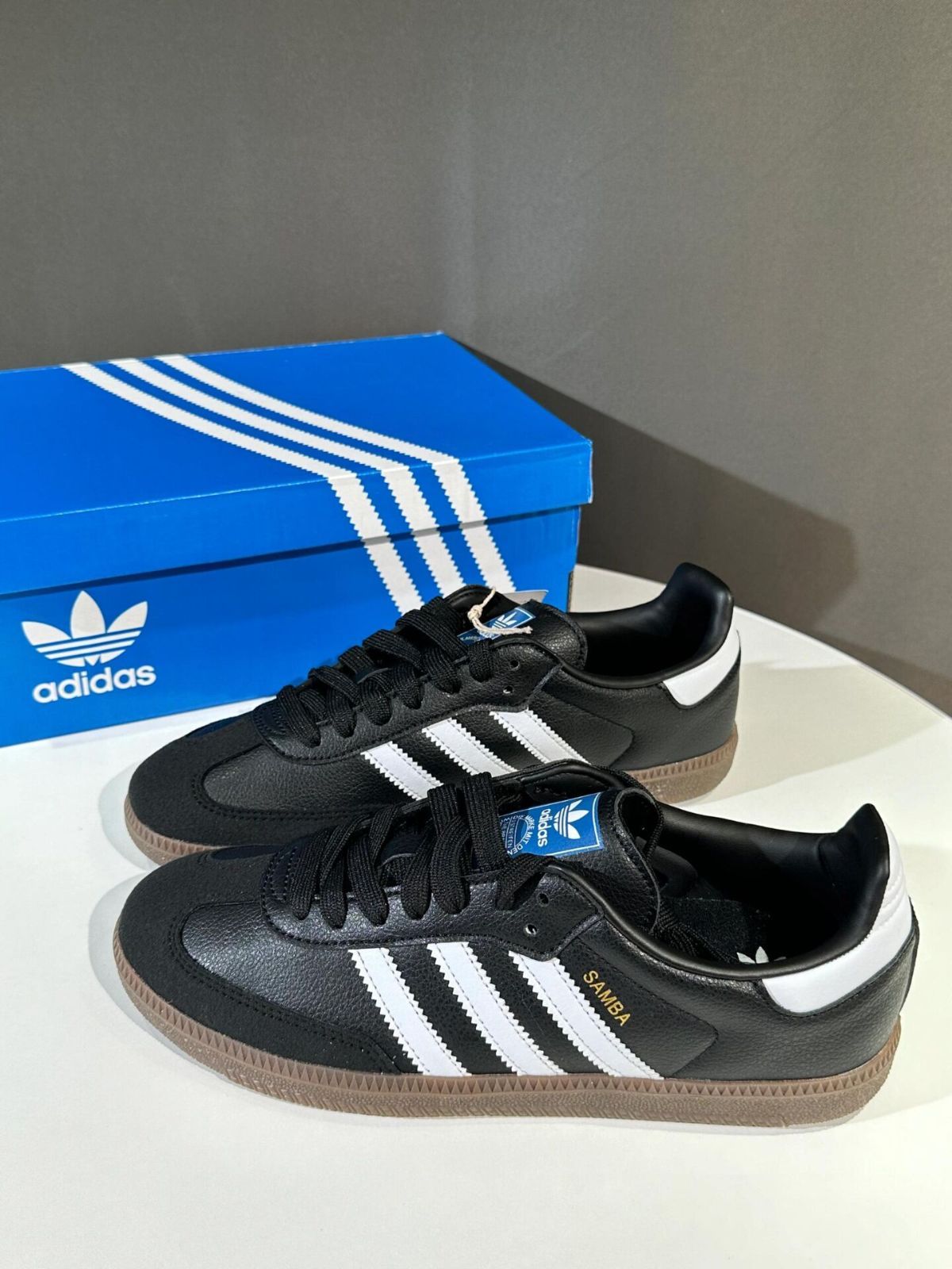 新品未使用 adidasアディダス サンバ Samba OG ブラック White Gum Adidas Originals Samba black 男女兼用