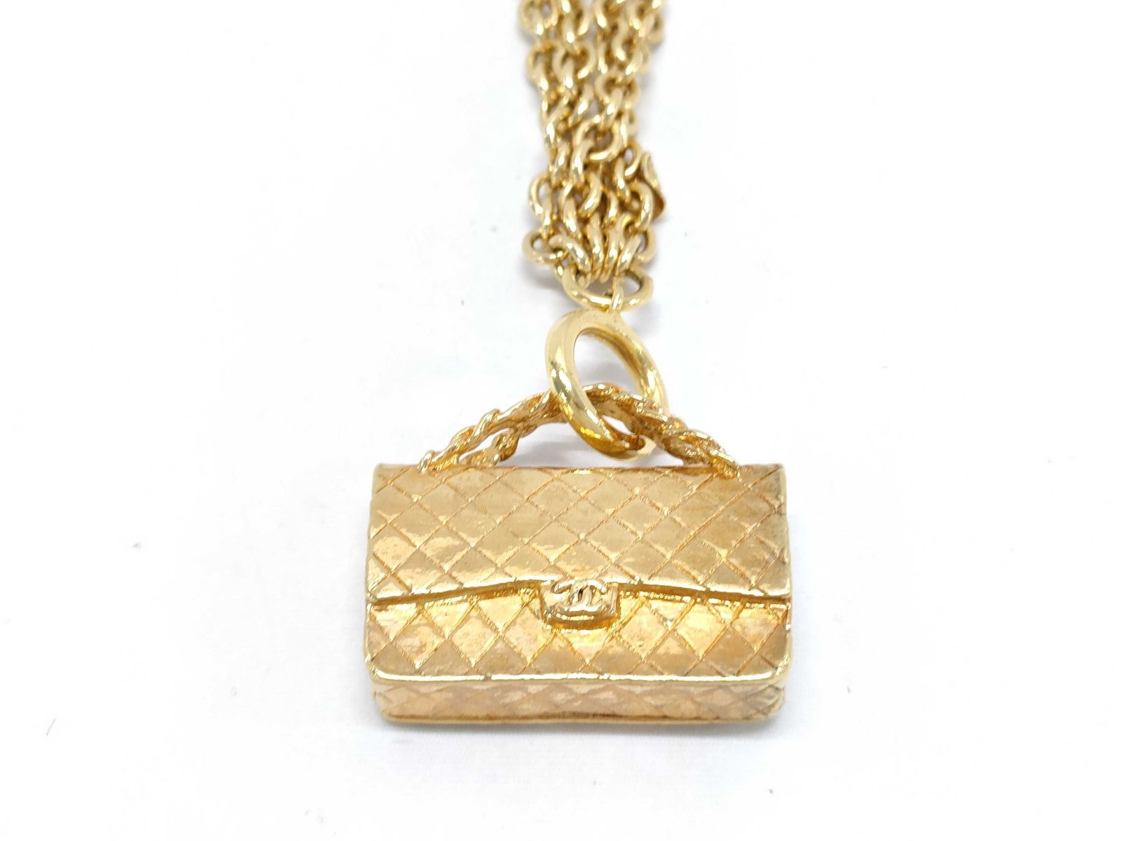 CHANEL ココマーク マトラッセバッグ ネックレス
