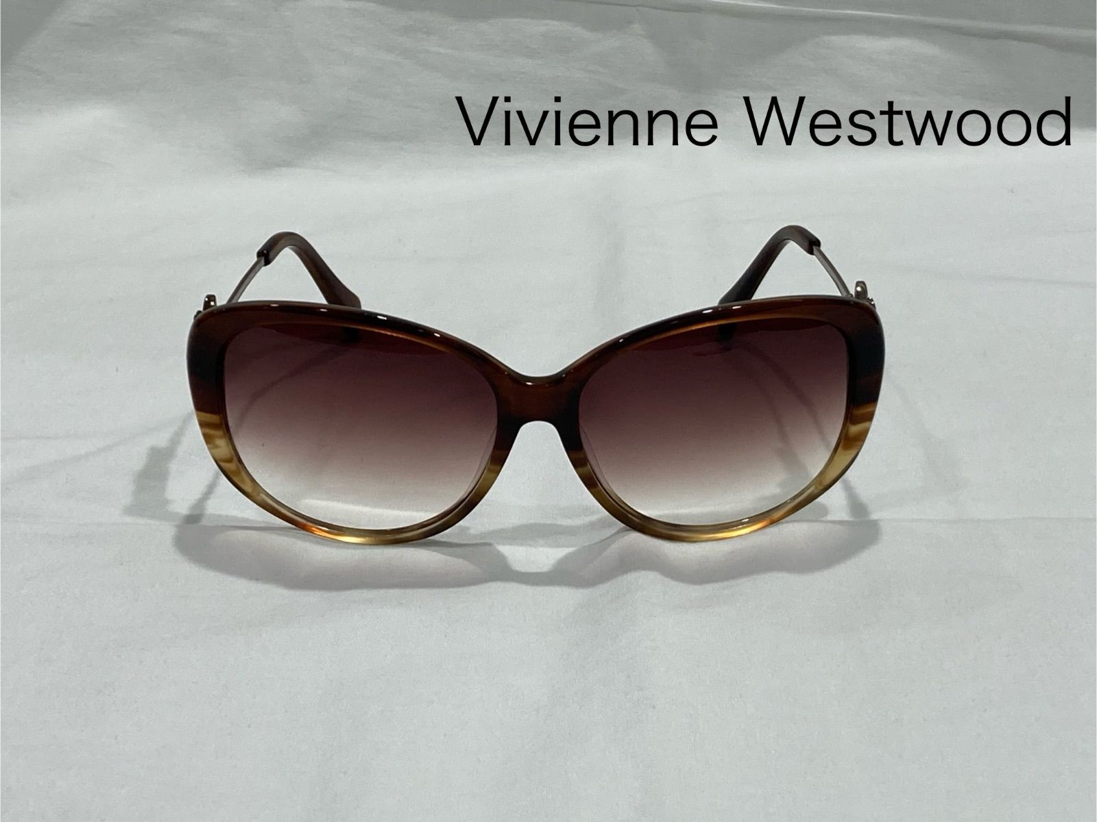 【最終sale】【レア】ヴィヴィアンウエストウッド　サングラス ダークブラウン Vivienne Westwood ヴィヴィアン ウエストウッド サングラス vw