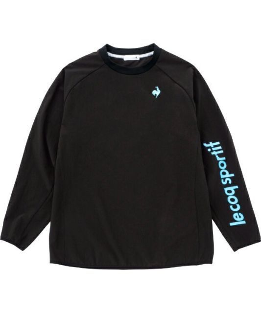 le coq sportif ルコック ロングスリーブウーブンシャツ ブラック M QTMWJB20 BK | 衣類 服 ウエア トップス シャツ 長袖 ロングスリーブ ストレッチ性 はっ水 ウーブン素材 耐久性 テニス ソフトテニ