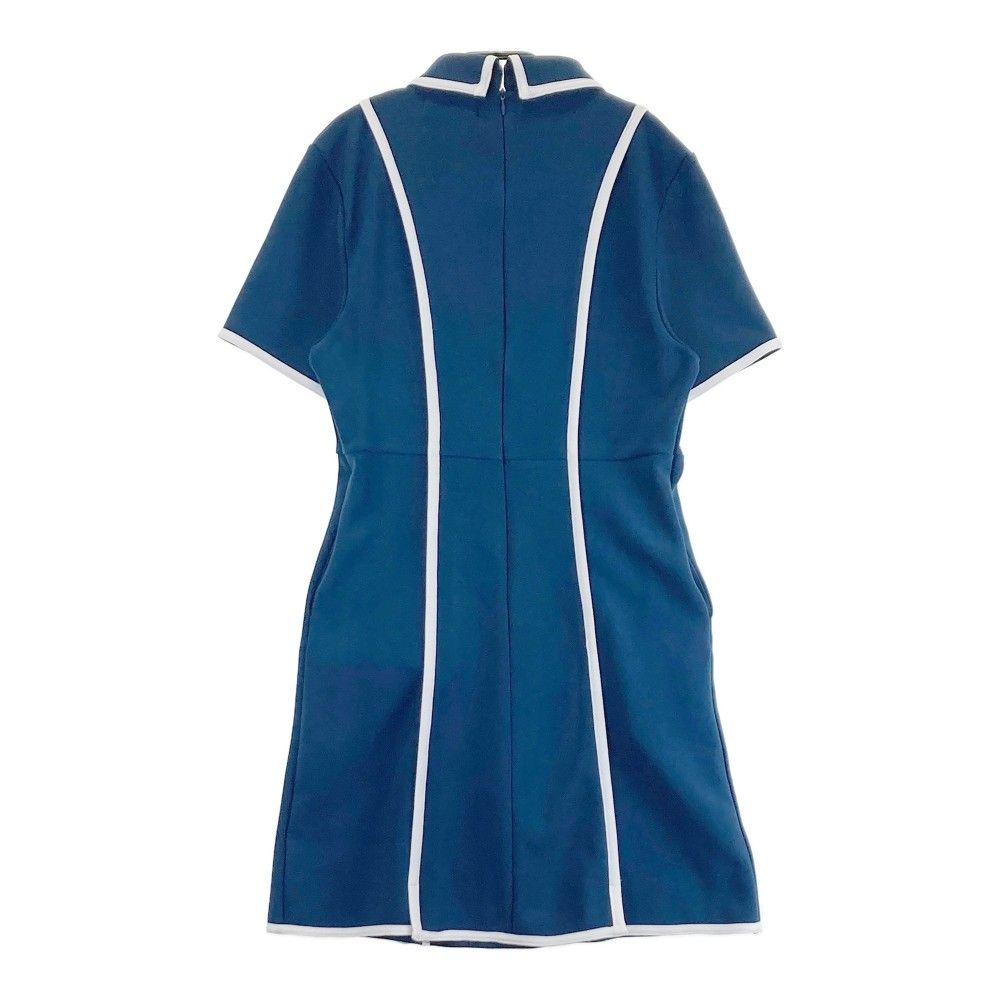 サイズ：S ACEANDRARE エースアンドレア 半袖ワンピース ネイビー系