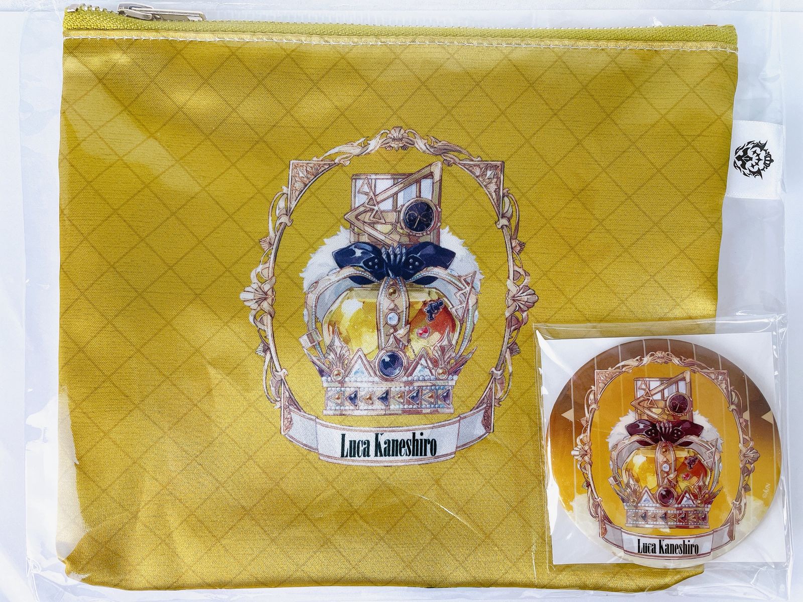 Luxiem 1st Anniversary ルカ・カネシロ 缶バッジ - アニメグッズ