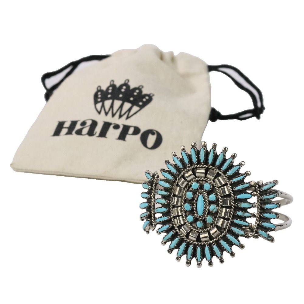美品 Harpo ハルポ N&R NEZ ロンハーマン取り扱い ターコイズ