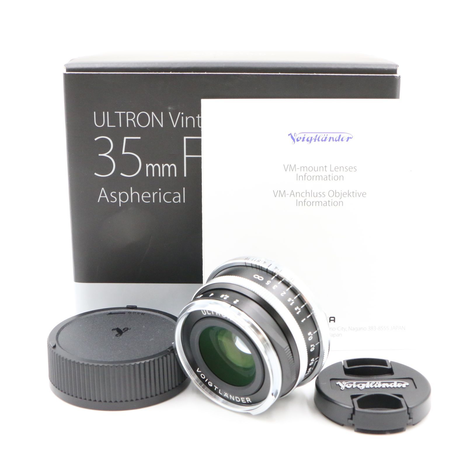 ほぼ Voigtlander フォクトレンダー ULTRON Vintage Line 35mm F2 Aspherical Type I VM ライカ用