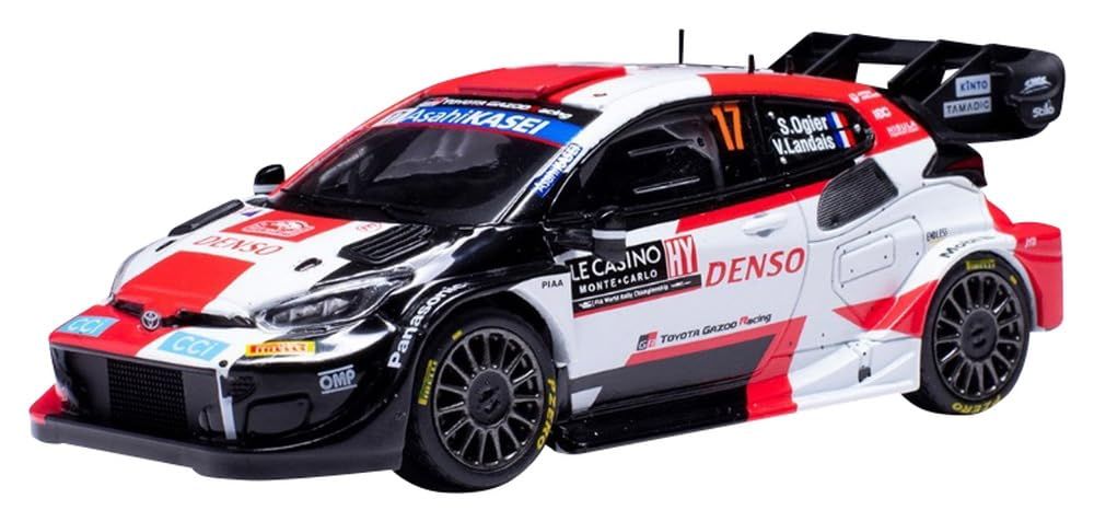 ixo 1/43 トヨタ GR ヤリス Rally1 モンテカルロラリー 2023#17 完成品 