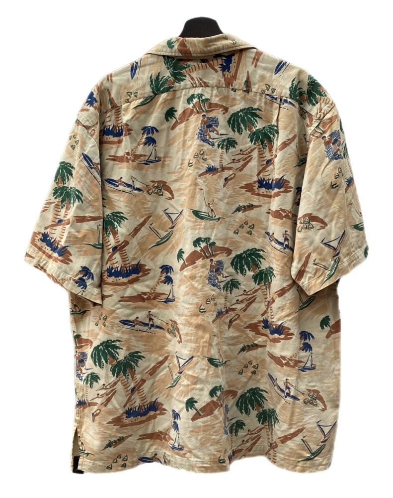 ダブルアールエル RRL 90s OPEN COLLAR SHIRT オープン カラー シャツ