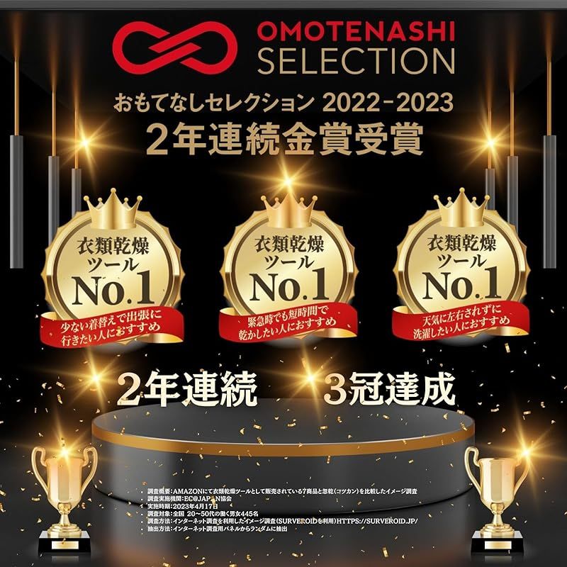 忽乾 コツカン エアロダクトTHEロング 携帯用衣類乾燥バルーン 旅先洗濯 部屋干し 急速乾燥 衣類軽減 荷物軽減 シワ取り ニオイ対策 ドライヤー ふとん乾燥機対応 マービン貿易 0