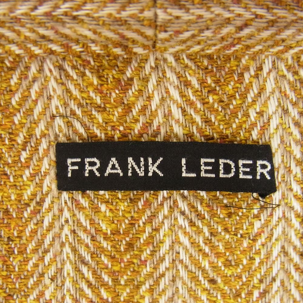 FRANK LEDER フランクリーダー ドイツ製 シルク混リネン ネップ 