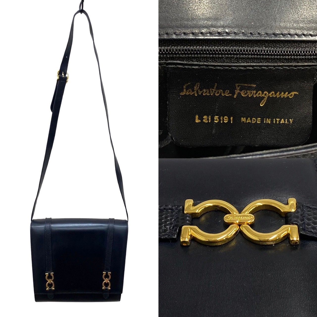 【極美品】Salvatore Ferragamo サルヴァトーレフェラガモ 極 美品 Salvatore Ferragamo サルヴァトーレフェラガモ