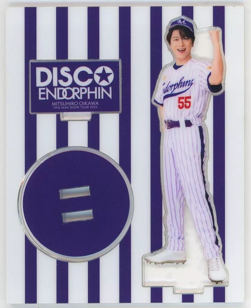 中古】アクリルスタンド・アクリルパネル 及川光博 かっとばせ