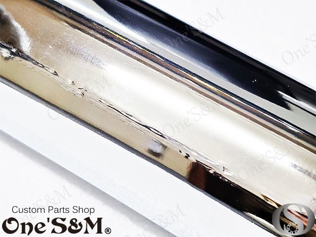 ほうれん草　G857爆音菅 メガホンマフラー メッキ ほうれん草様専用 G857爆音菅 メガホンマフラー メッキ - メルカリ