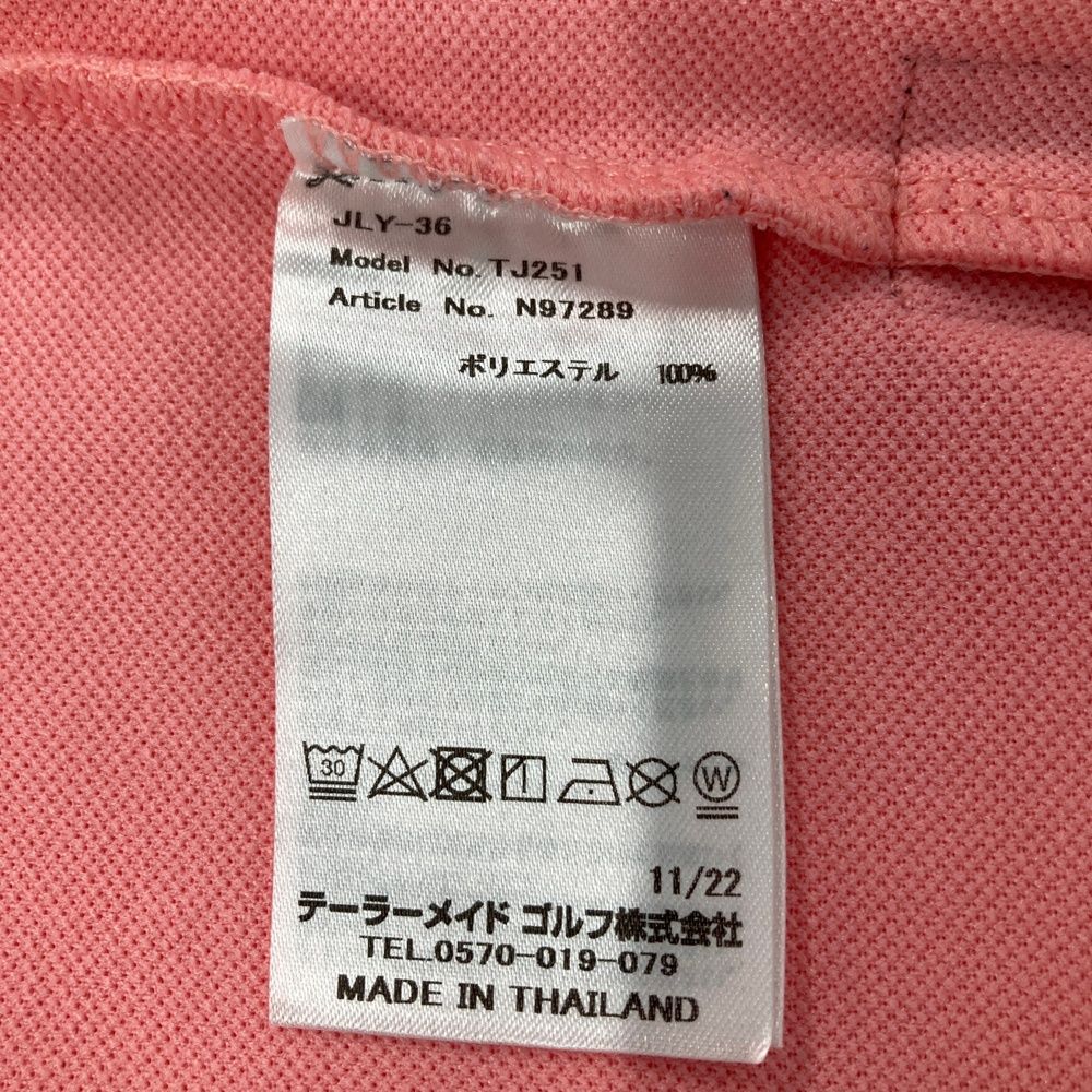 サイズ：M TAYLOR MADE テーラーメイド スウェットパーカー ピンク系