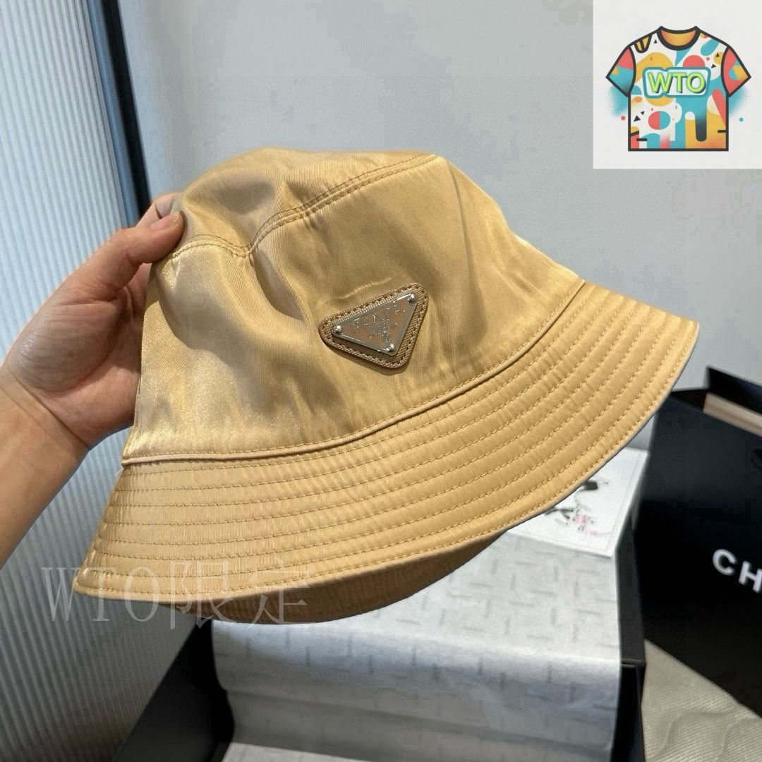 PRADA キャンバス　バケットハット　Mサイズ　新品 今日特価】Prada キャンバス バケットハット - メルカリ