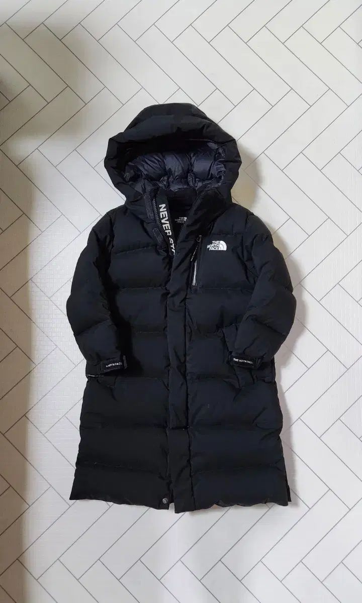 THE NORTH FACE ザノースフェイス キッズ ロングダウンジャケット ロング丈 110
