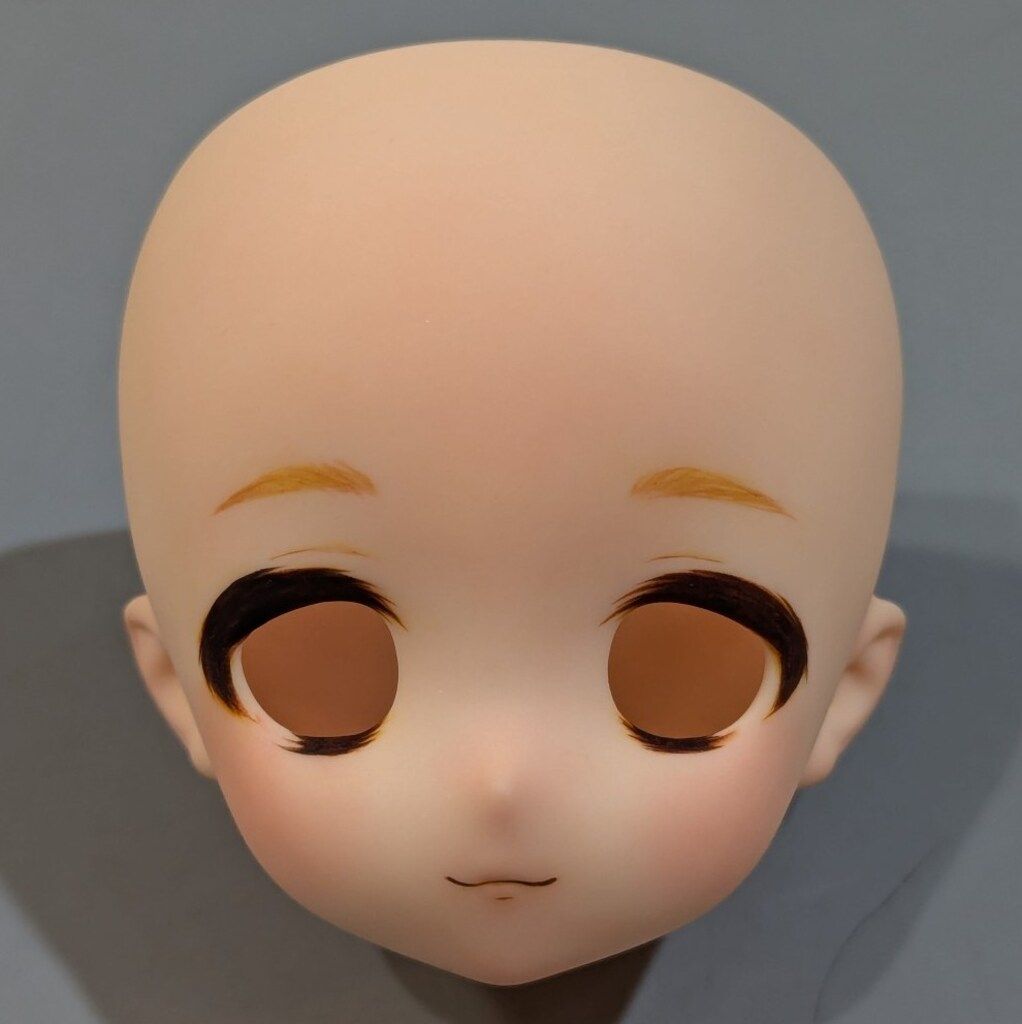 カスタムヘッド セミホワイト肌 imomodoll 1/4 ドール chami
