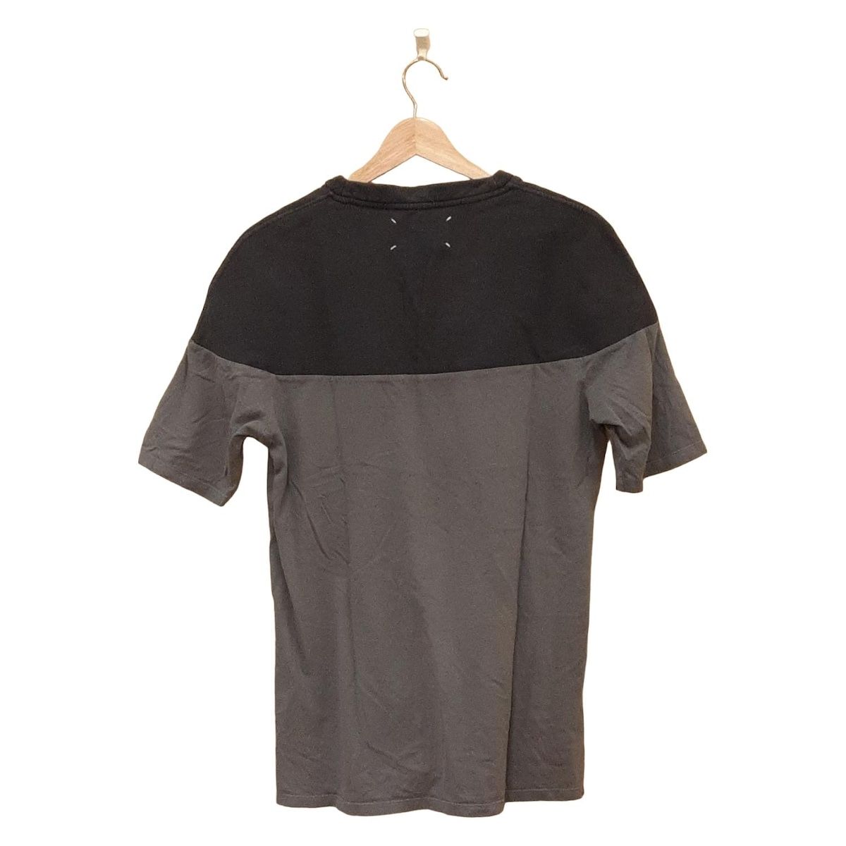 マルジェラ 010 アーティザナル ドッキングシャツmargiela マルタンマルジェラ ◎⑩ アーティザナル ドッキングシャツ