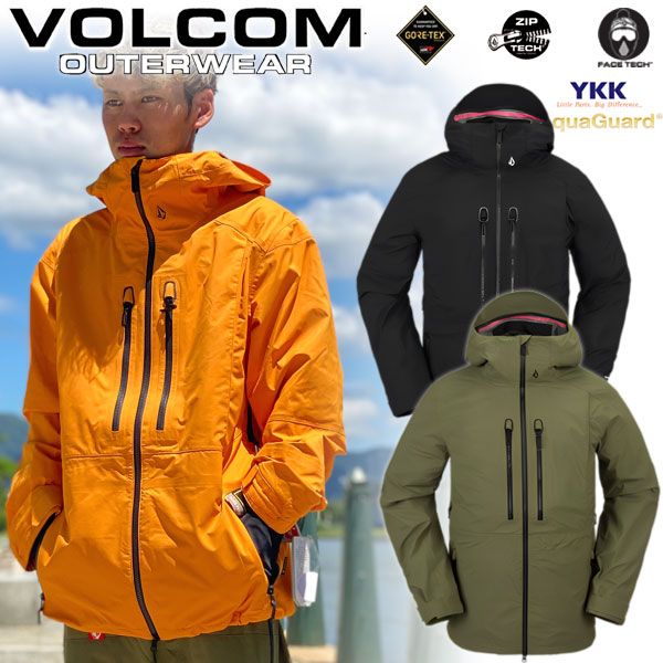 23-24 VOLCOM/ボルコム GUIDE GORE-TEX jacket メンズ レディース 防水ゴアテックスジャケット スノーボードウェア  スノーウェアー 2024 型落ち - メルカリ