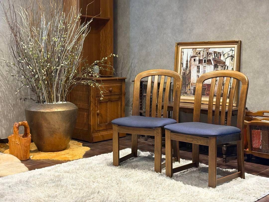 karimoku カリモク　ダイニングチェア　シェルチェア　リメイク　IG karimoku カリモク ダイニングチェア シェルチェア リメイク IG - メルカリ