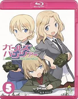 【】(未使用･未開封品)ガールズ&パンツァー 5 (特装限定版) [Blu-ray]