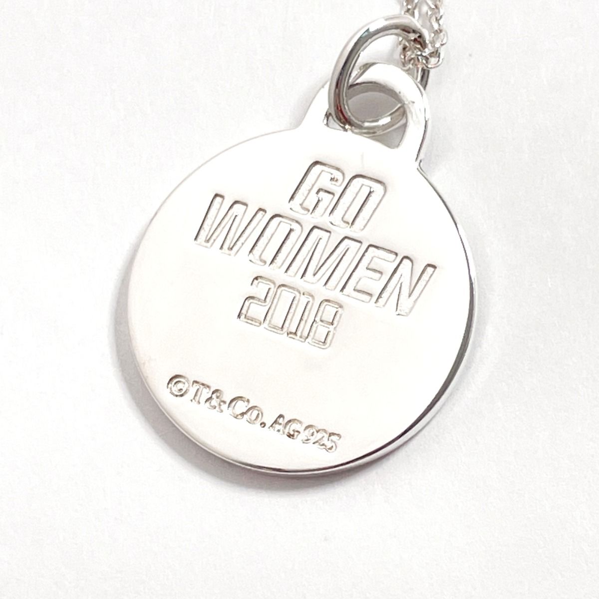 ティファニー ネックレス GO WOMEN 2018 シルバー - メルカリ