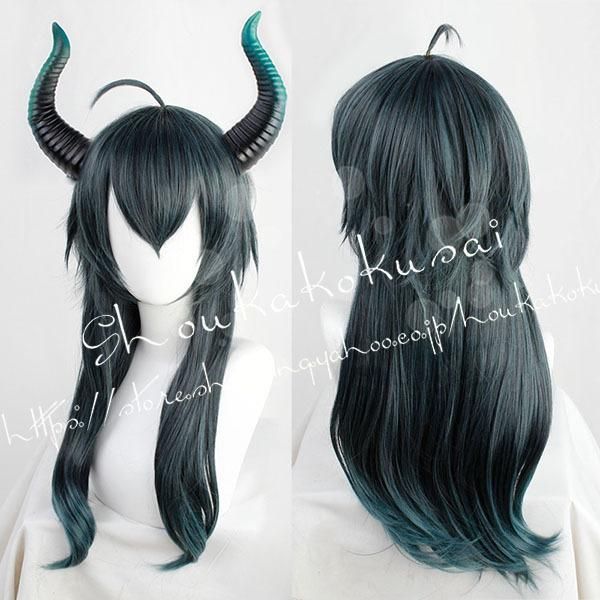 コスプレウィッグ ツイステッドワンダーランド風 malleus sebek