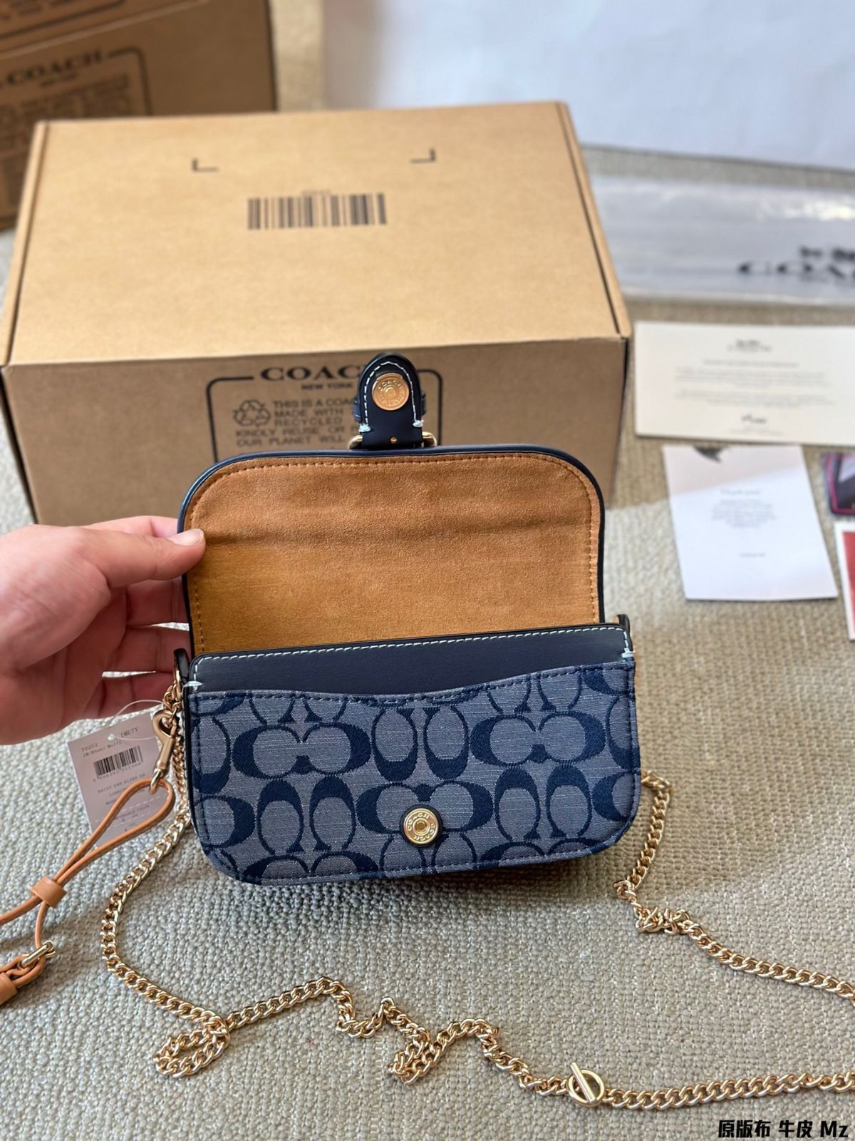 今日 Coach Kleo Handle Small Tote Messenger Bag Outlets Version - コーチ クレオ ハンドル スモール トート メッセンジャーバッグ-WTO輸入2 DECORATOM_COM_BR