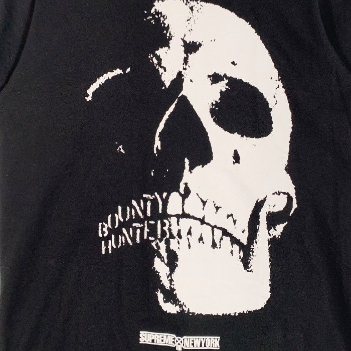 SUPREME シュプリーム 23AW Bounty Hunter バウンティーハンター Skull Tee スカル Tシャツ ブラック Size S