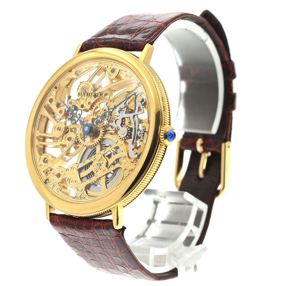 ブッフェラー BUCHERER 手巻き メンズ_888895 - メルカリ