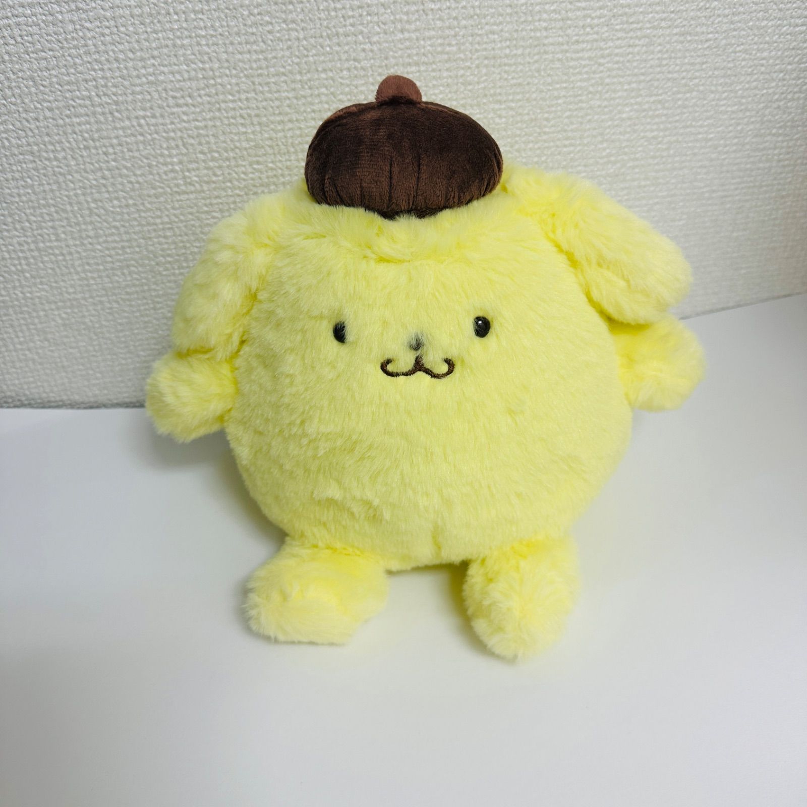 新品タグ付き ポムポムプリン ほわほわ ぬいぐるみ S サンリオ