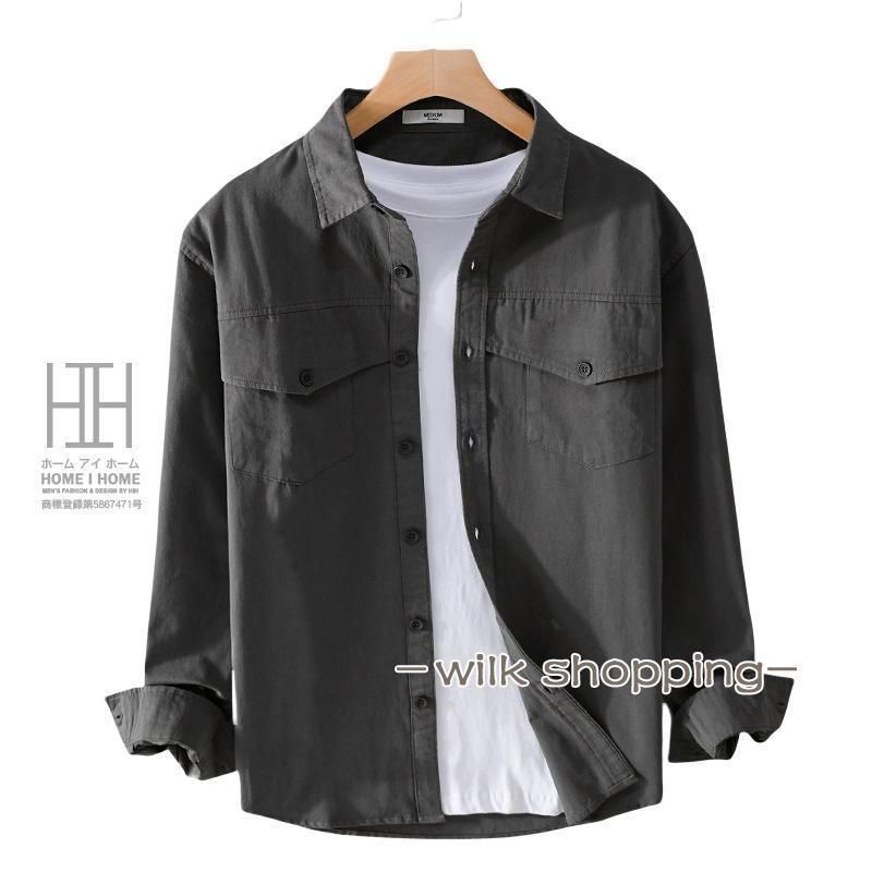 ウエスタンシャツ シャツ メンズ 長袖 ワークシャツ カジュアルシャツ