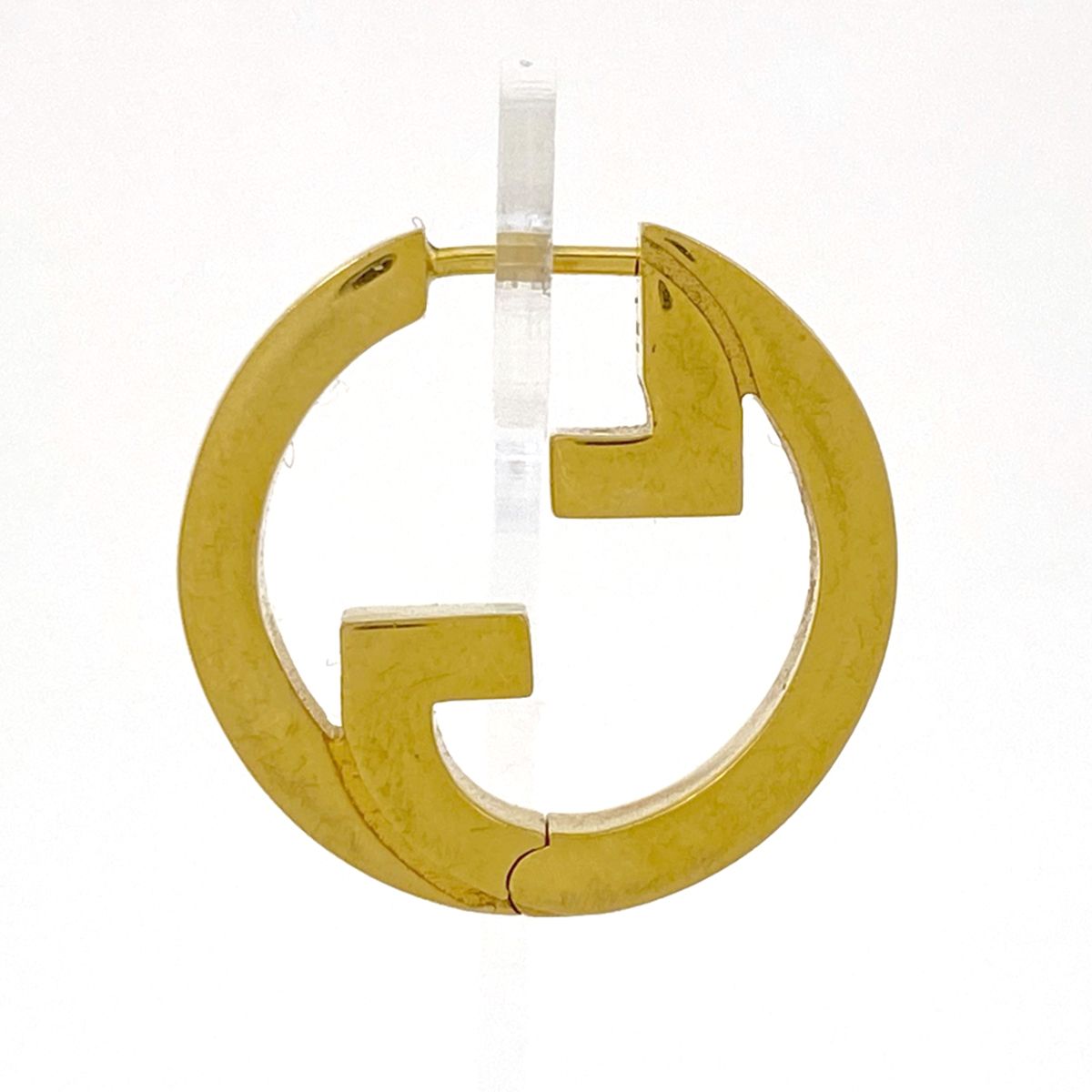 グッチ GUCCI インターロッキングG ピアス ロゴ ピアス GP ゴールド レディース