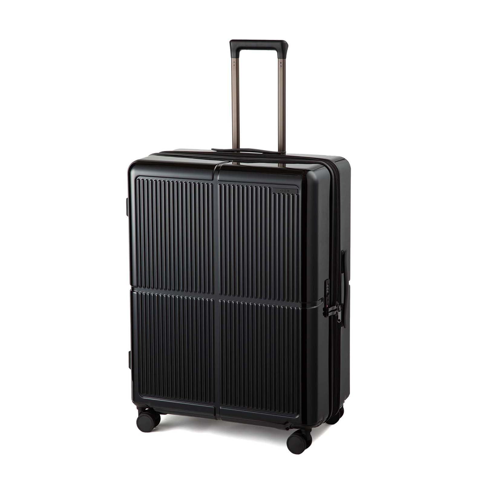 スーツケース Lサイズ 10泊以上 キャスター ストッパー エース 容量拡張 キャリーケース ファームロード