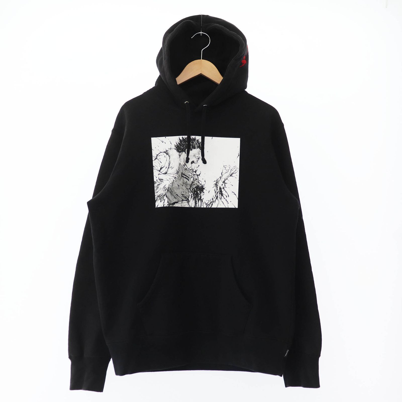 シュプリーム SUPREME ×AKIRA アキラ 17AW Arm Hooded Sweatshirt アーム フーディ スウェットシャツ パーカー  M BLACK ブラック - メルカリ