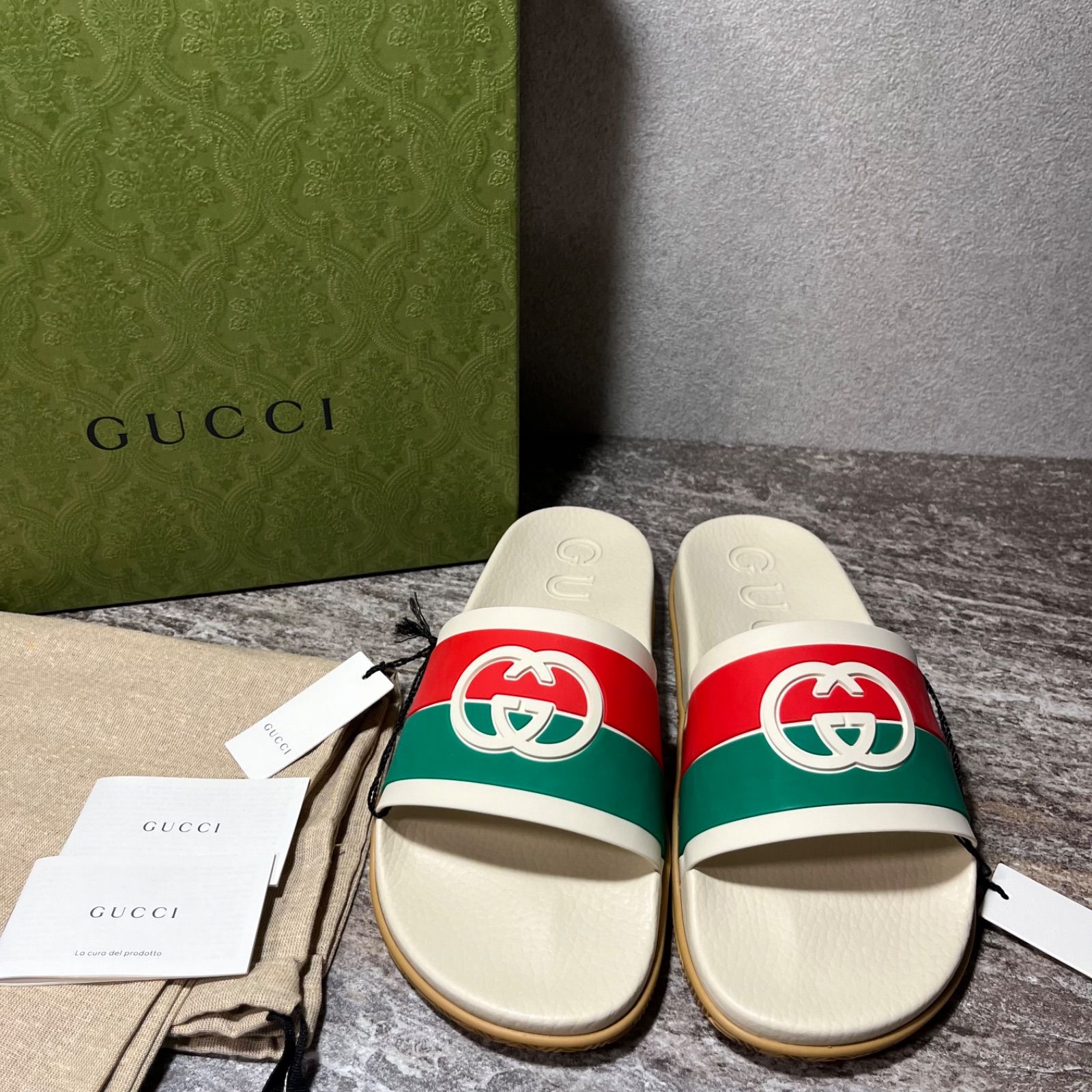 GUCCI シェリーライン3900L 新品 29cm】GUCCI 655461 シェリーライン グッチ インター